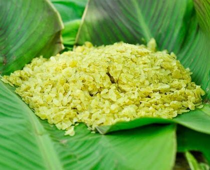 Cách chế biến cốm sấy khô