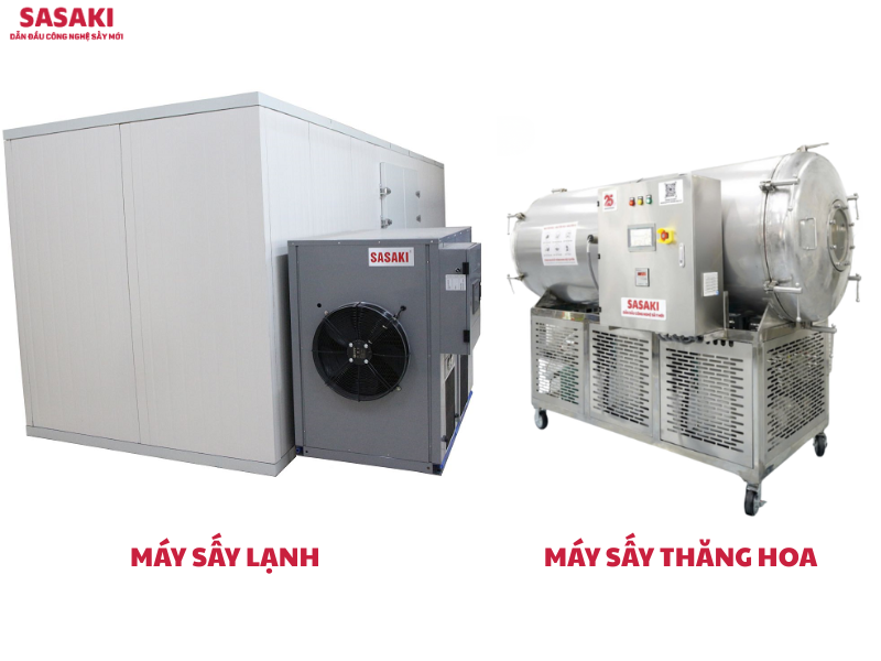 Các dòng máy sấy lạnh và máy sấy thăng hoa dược liệu