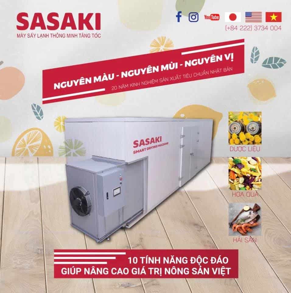 Máy sấy lạnh trái cây