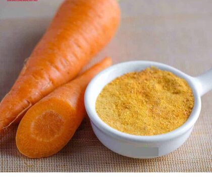 bột cà rốt sấy lạnh