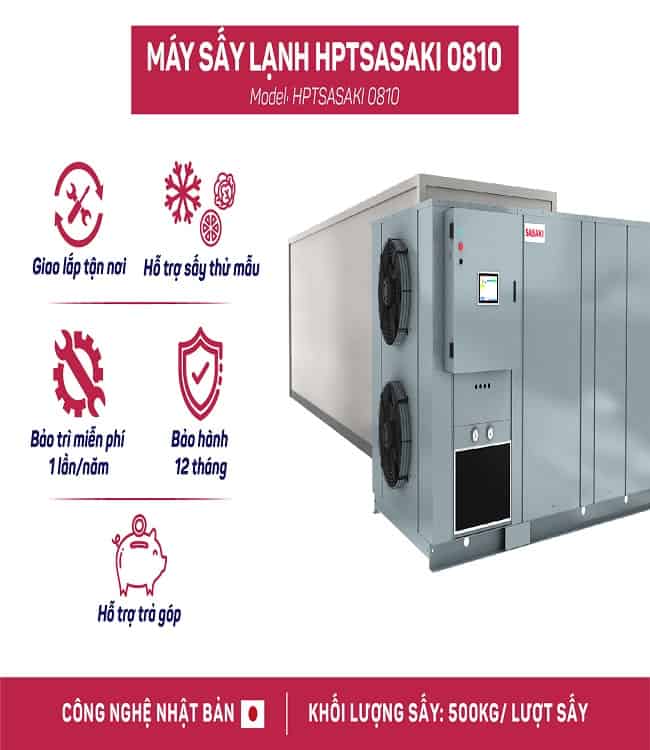 Ưu điểm của máy sấy dẻo trái cây công nghiệp do SASAKI sản xuất