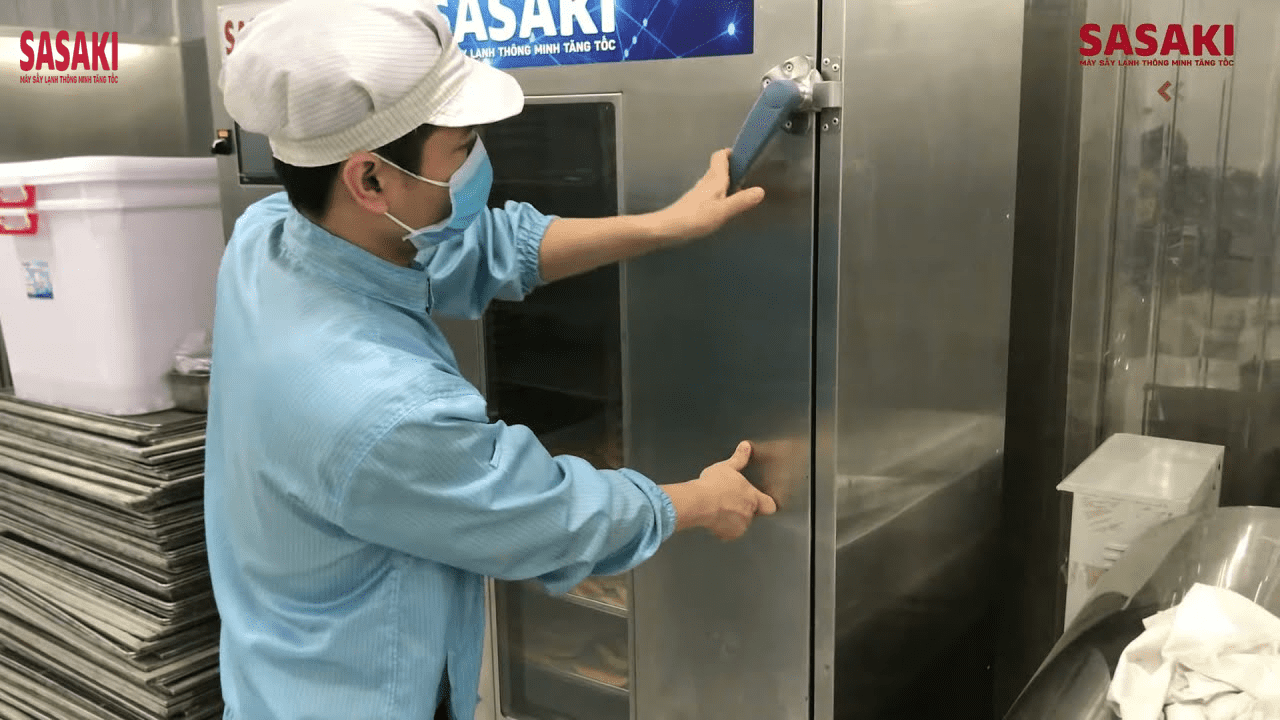 Các loại máy sấy cá của Sasaki phổ biến được sử dụng nhiều ở nhà máy