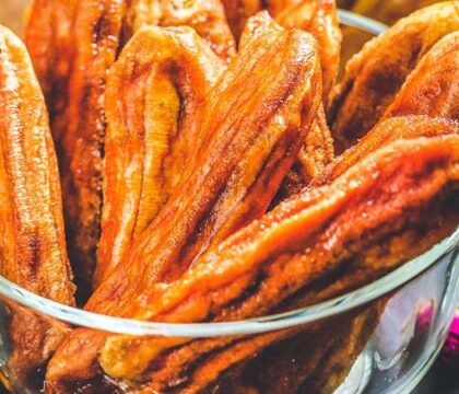 Cách làm chuối tây sấy ngon hấp dẫn đơn giản