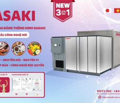 Tại sao nên chọn máy sấy chuối dẻo thương hiệu SASAKI?