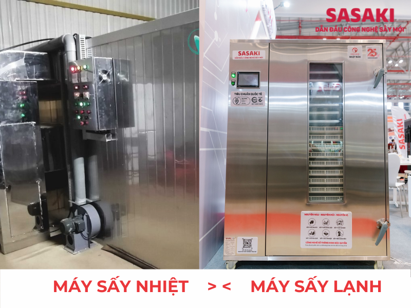 Công nghệ sấy nhiệt và sấy lạnh được ứng dụng sấy cá 1 nắng nhiều nhất hiện nay