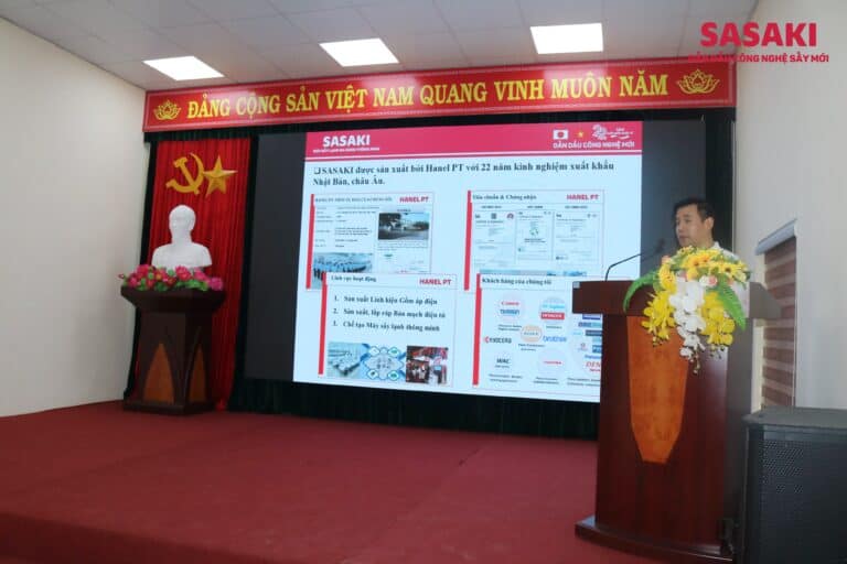 SASAKI vinh dự tham gia “ Hội thảo liên kết sản xuất và tiêu thụ sản phẩm nông sản thực phẩm tại 22 xã về đích nông thôn mới kiểu mẫu năm 2022 “