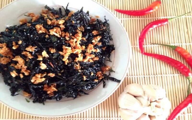 cách làm rong biển sấy