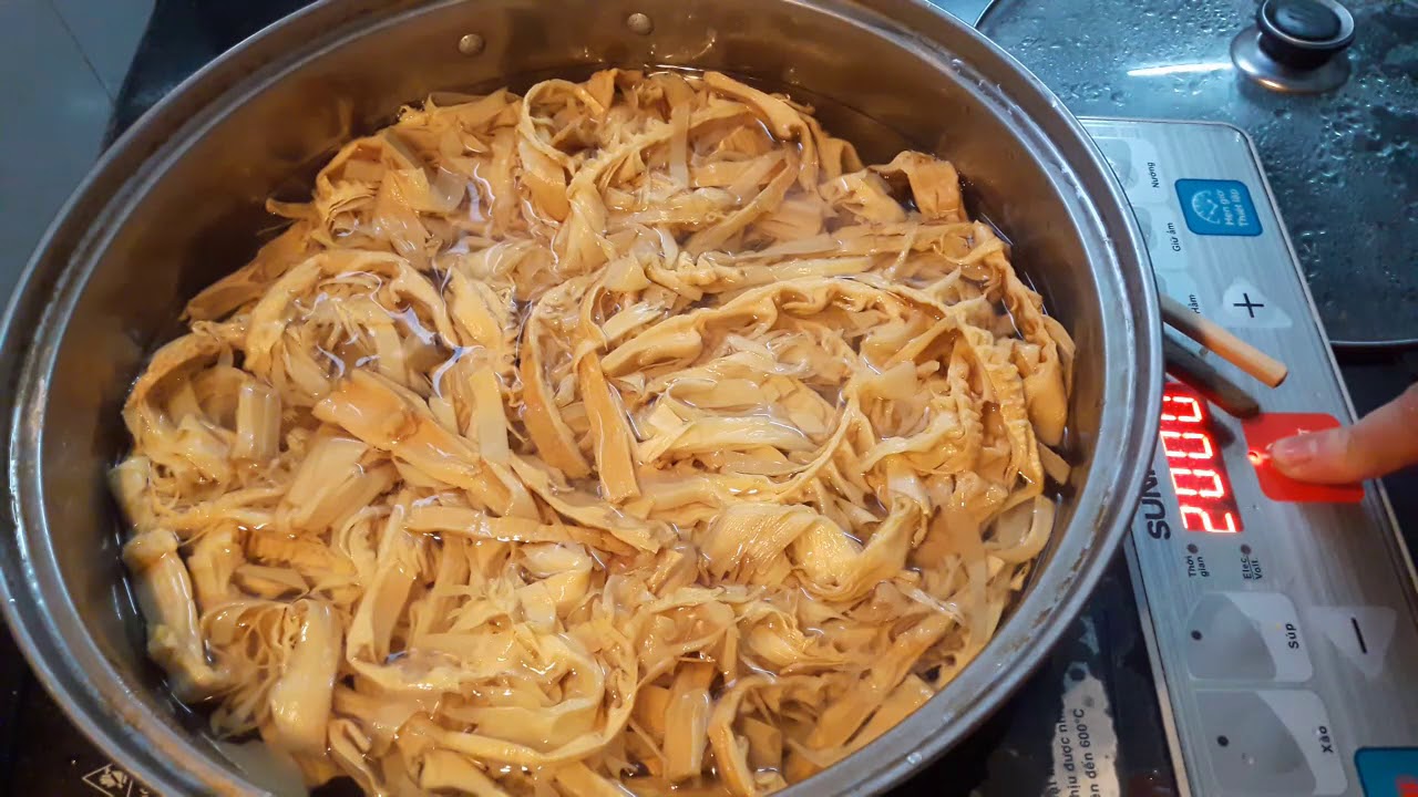 cách chế biến măng khô