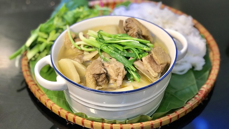 cách chế biến măng khô