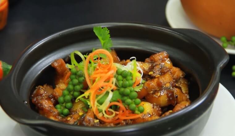 tiêu xanh làm món gì