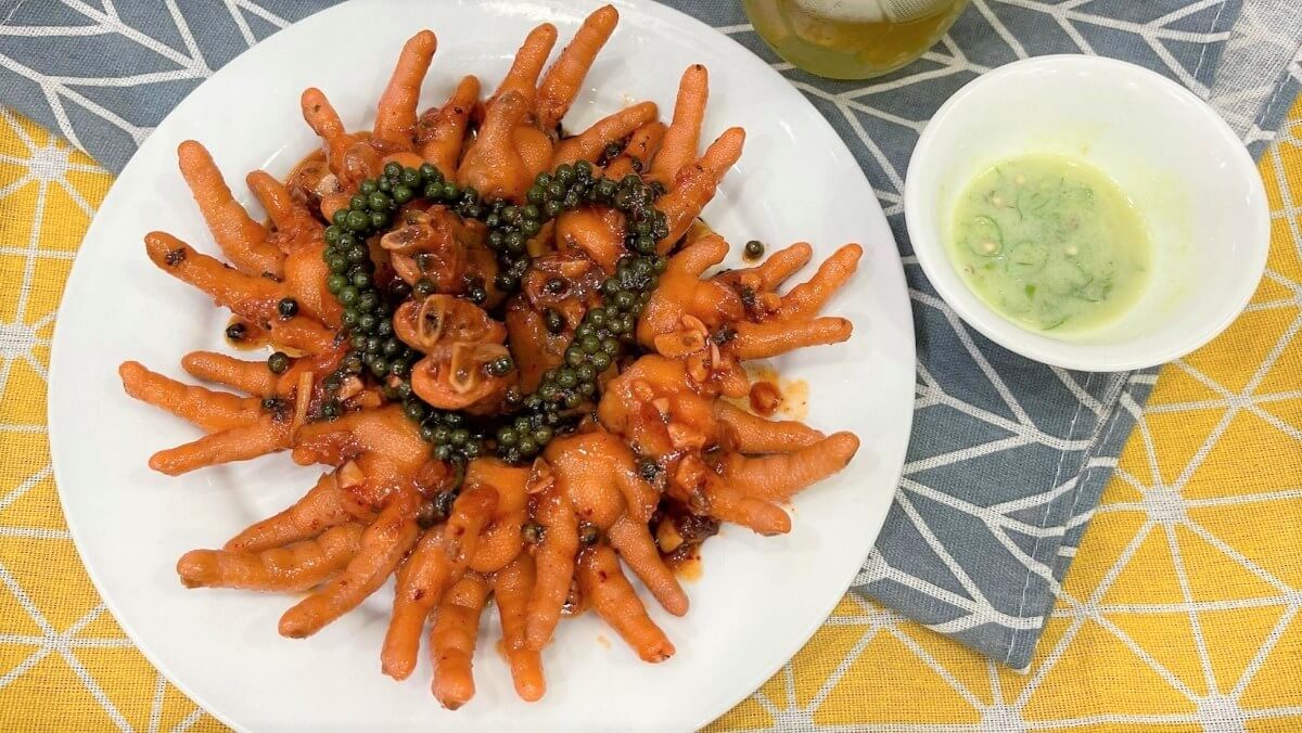 tiêu xanh làm món gì