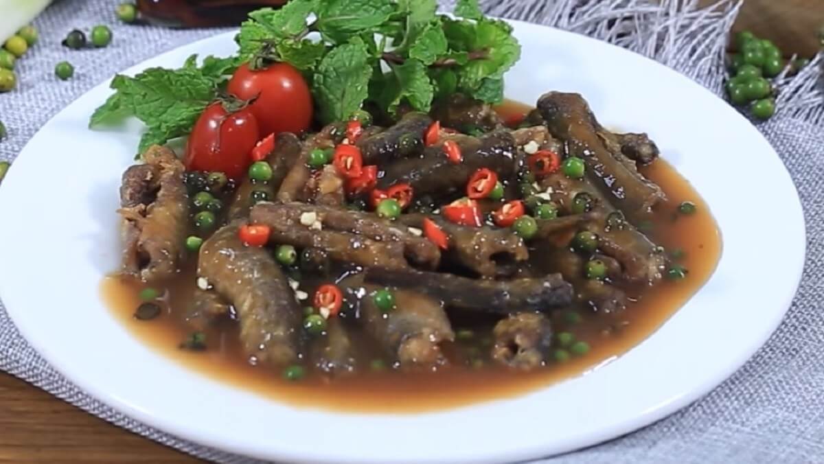 tiêu xanh làm món gì