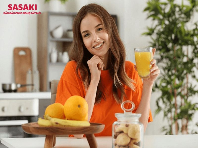 nước ép cam vàng úc