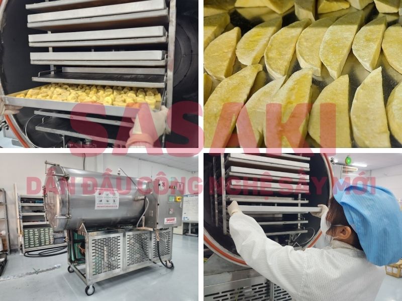 giá máy sấy thăng hoa công nghiệp