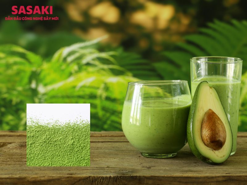 Bột bơ sấy dễ dàng sử dụng