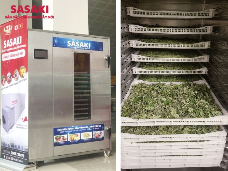 Máy sấy dược liệu công nghệ cao