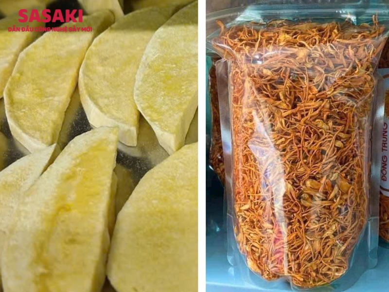 Một số sản phẩm sấy thăng hoa