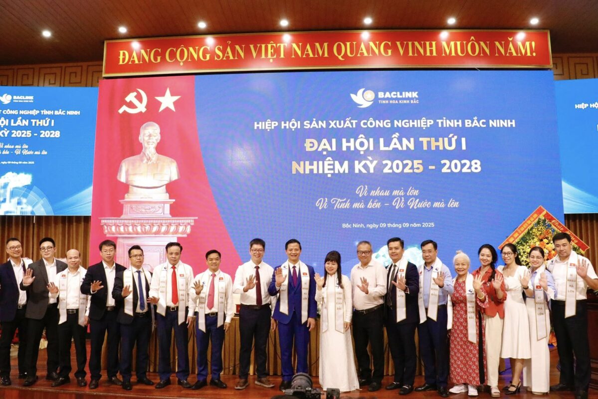 Dấu ấn nữ Chủ tịch tiên phong “Vì nhau mà lớn…” trong Đại hội Hiệp hội Sản xuất Công nghiệp Bắc Ninh lần thứ I