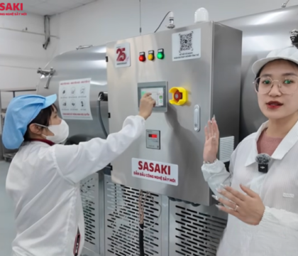 Hướng dẫn sử dụng máy sấy thăng hoa SASAKI: Vận hành & bảo dưỡng