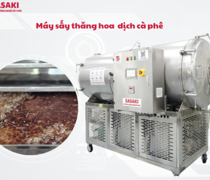 Máy sấy thăng hoa dịch cà phê: Giải pháp tối ưu cho doanh nghiệp