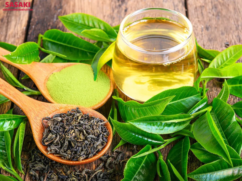 Lá chè sấy thăng hoa mang lại thành phẩm chất lượng cao, nước chè trong với hương thơm dịu nhẹ