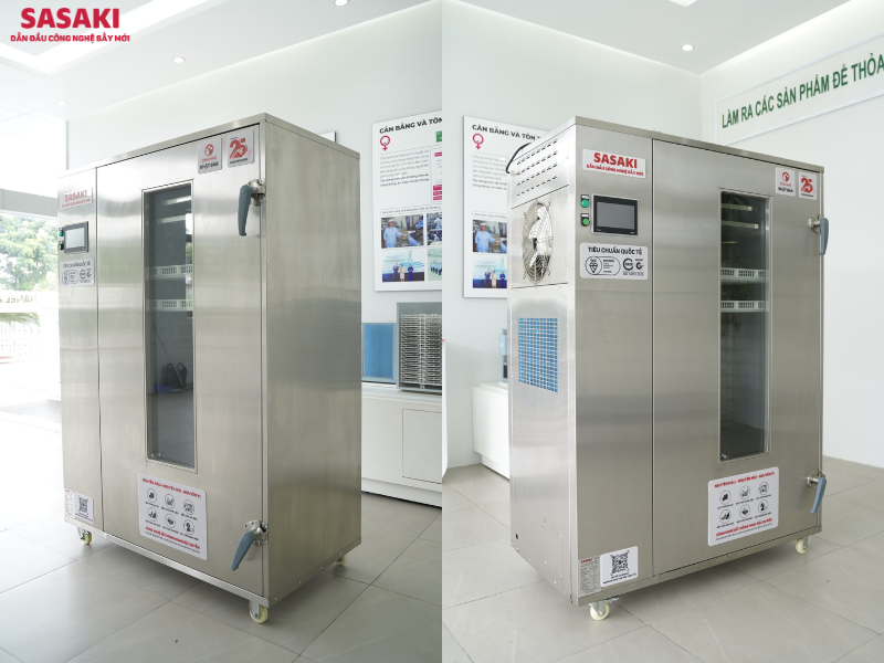 Máy sấy lạnh SASAKI công suất 100kg/ mẻ