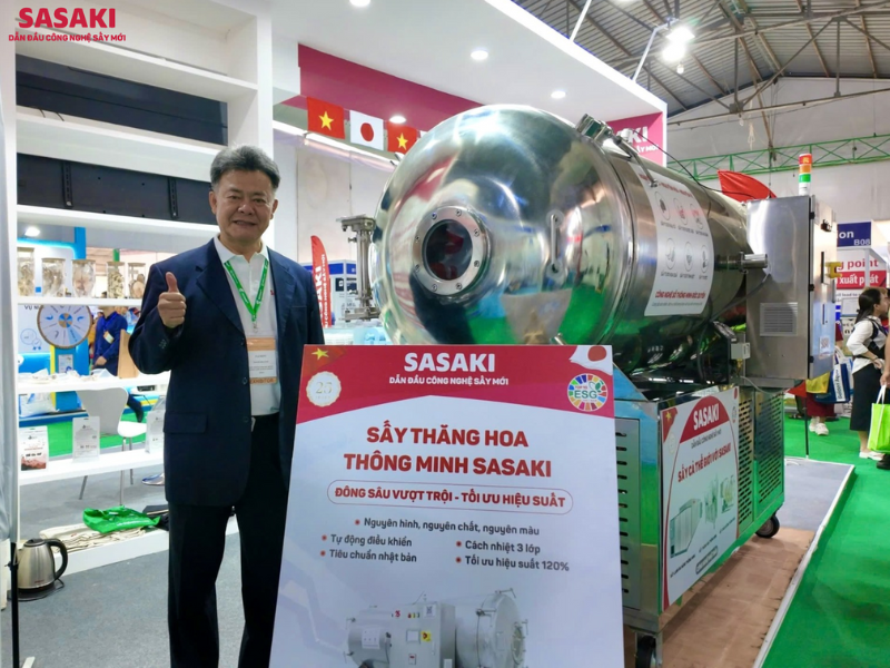 SASAKI - Thương hiệu tiên phong cung cấp các giải pháp sấy lạnh, sấy thăng hoa tiên tiến