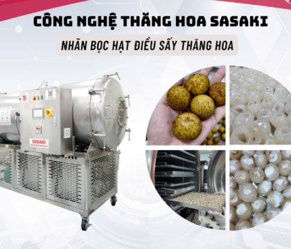 Máy sấy thăng hoa Hưng Yên nâng tầm đặc sản nhãn lồng địa phương