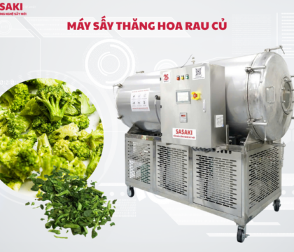 Máy sấy thăng hoa rau củ: Giữ nguyên màu, hương vị & dinh dưỡng