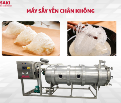 Máy sấy yến chân không giải pháp tối ưu sản xuất tổ yến xuất khẩu