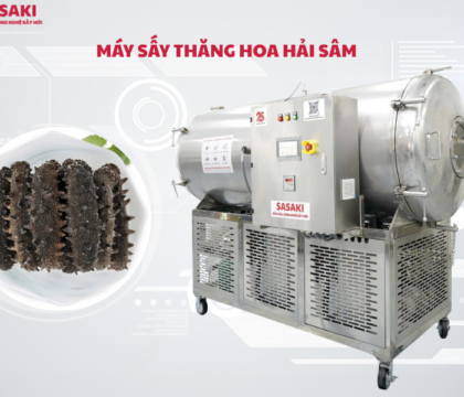 Máy sấy thăng hoa hải sâm màu đẹp, không co rút, bảo quản 5 năm