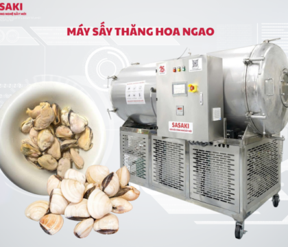 Máy sấy thăng hoa ngao giữ nguyên cấu trúc, hương vị và dinh dưỡng