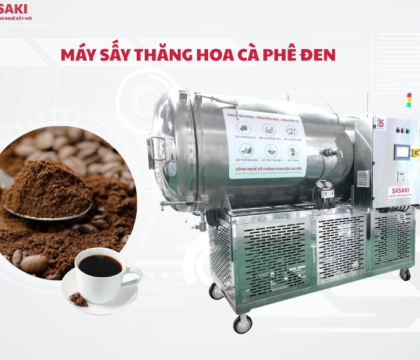 Máy sấy thăng hoa dịch cà phê đen đậm đà, giữ trọn hương vị