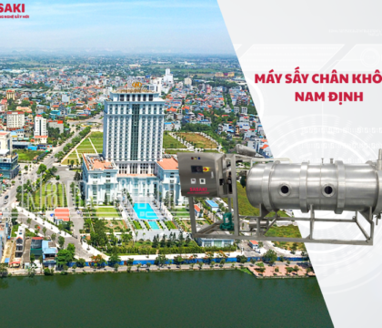Máy sấy chân không Nam Định sấy nông sản, dược liệu địa phương