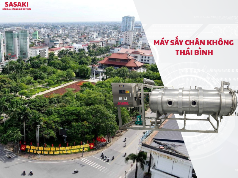 Máy sấy chân không mở ra hướng đi mới cho việc nâng cấp chất lượng sản phẩm tại Thái Bình