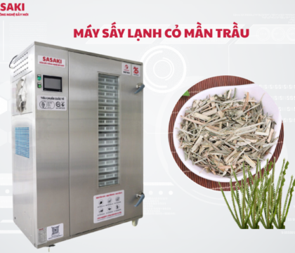 Máy sấy lạnh cỏ mần trầu giải pháp sấy dược liệu hiệu quả