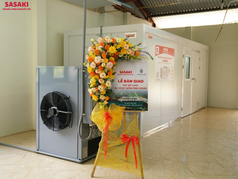 Máy sấy lạnh 500kg cho HTX và doanh nghiệp sản xuất tại Thái Bình