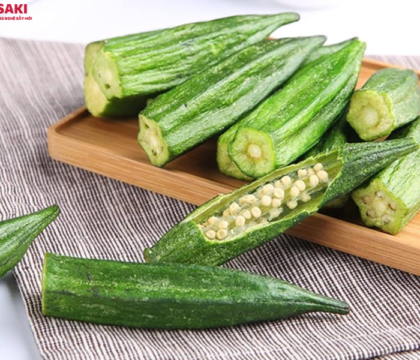 Đậu bắp sấy thăng hoa – Snack rau củ giòn tan, giàu dinh dưỡng