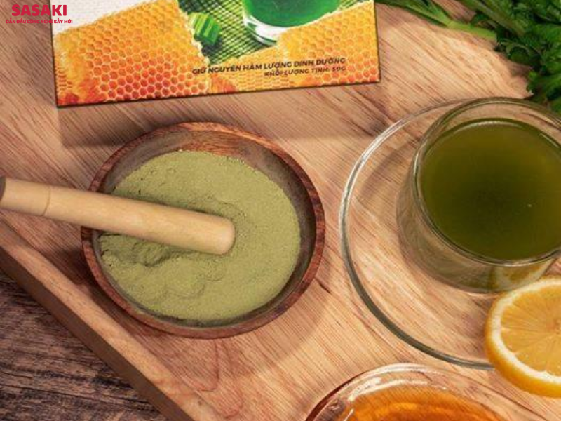 Bột cần tây mật ong sấy thăng hoa giữ nguyên 95% dưỡng chất với khả năng hòa tan cực nhanh