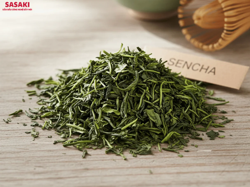 Sấy thăng hoa giúp bảo toàn màu sắc, hương vị và hoạt chất trong lá chè Sencha