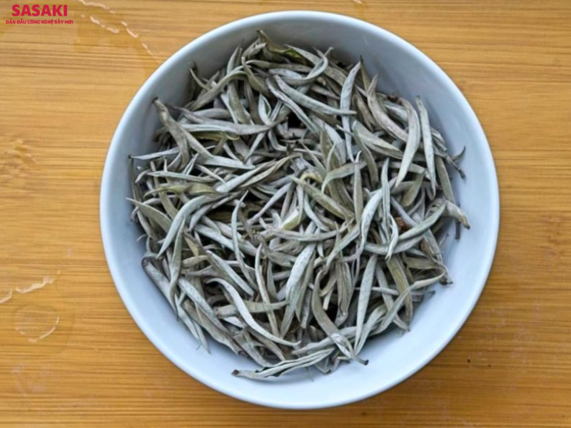 Công nghệ sấy thăng hoa giúp giữ nguyên hình thái và lớp lông tuyết trắng của lá chè Shan Tuyết