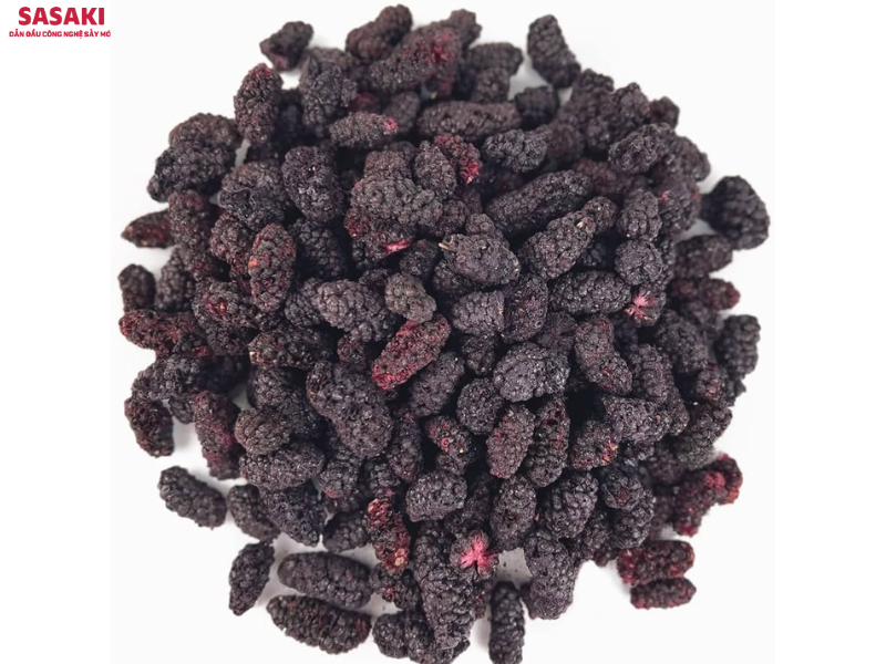 Dâu tằm sấy thăng hoa là sản phẩm ăn vặt healthy được nhiều người yêu thích hiện nay