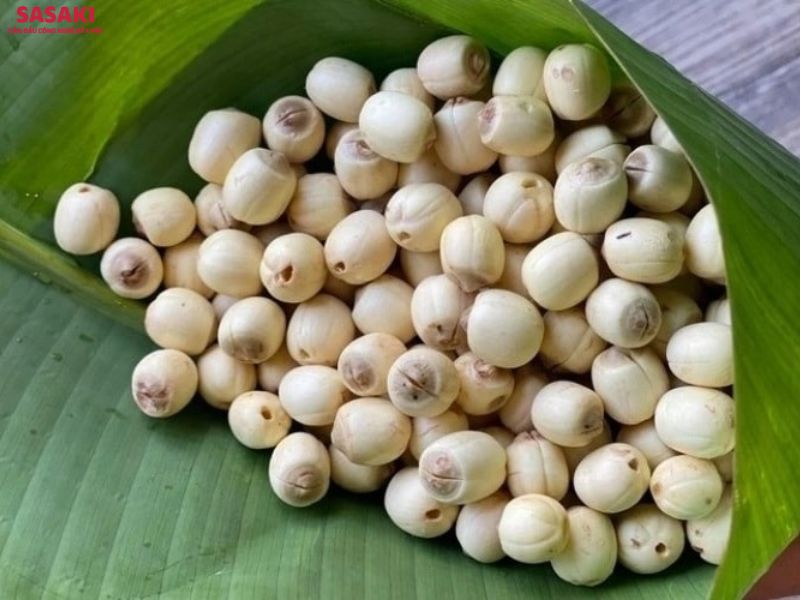 Hạt sen sấy thăng hoa có cấu trúc giòn xốp, bảo toàn tối đa dinh dưỡng