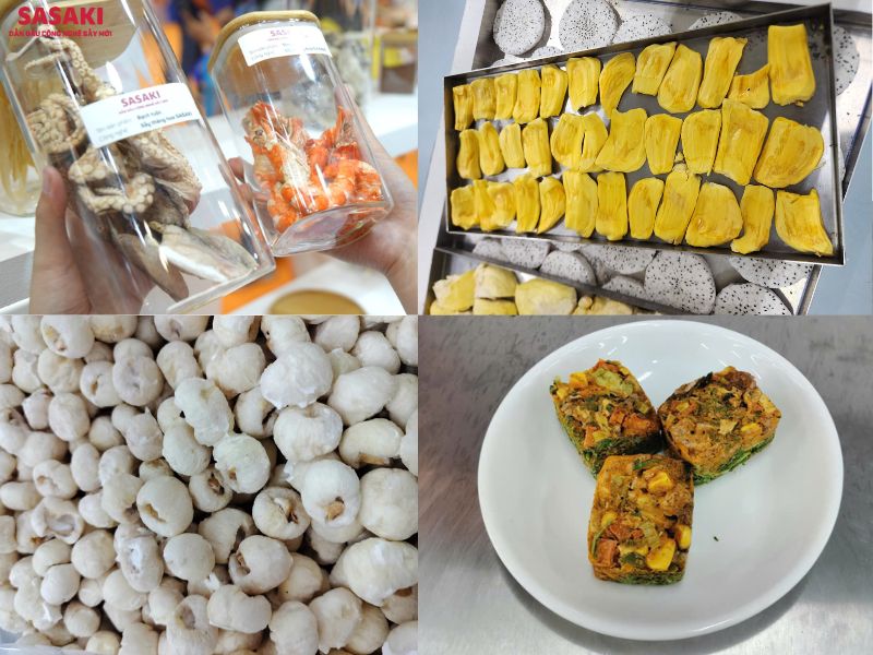 Thành phẩm sau sấy thăng hoa giữ trọn vẹn cấu trúc, kéo dài thời gian bảo quản