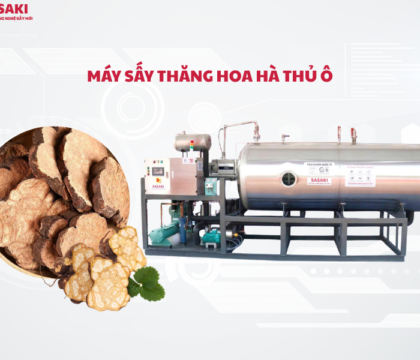 Máy sấy thăng hoa Hà Thủ Ô giữ trọn dược tính, tối ưu sản xuất