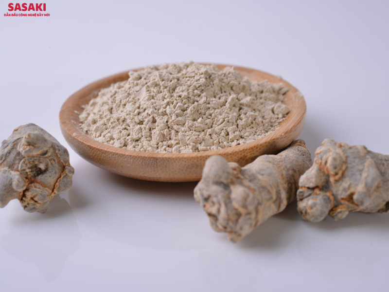 Bột tam thất sấy thăng hoa có độ mịn nano, màu sắc đồng nhất và mùi thơm đậm
