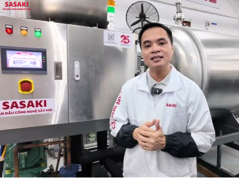 Sấy thăng hoa là quá trình tách nước ra khỏi sản phẩm dựa trên các nguyên lý vật lý