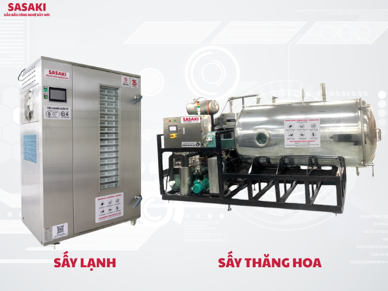 Sấy thăng hoa và sấy khô khác gì nhau? Nên chọn công nghệ nào?