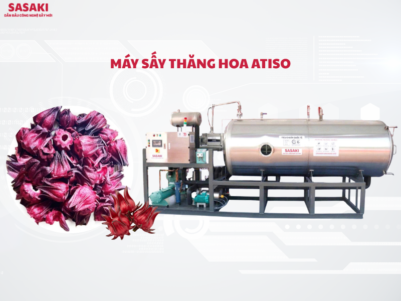 SASAKI - Nhà sản xuất máy sấy thăng hoa atiso uy tín, chất lượng