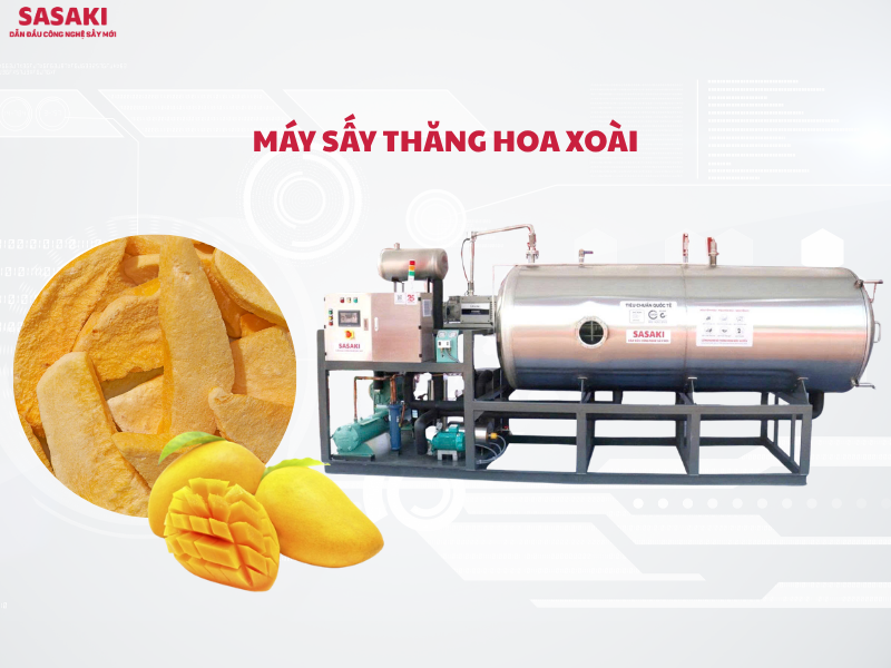 Máy sấy thăng hoa xoài – Giải pháp nâng cao giá trị xoài sau thu hoạch